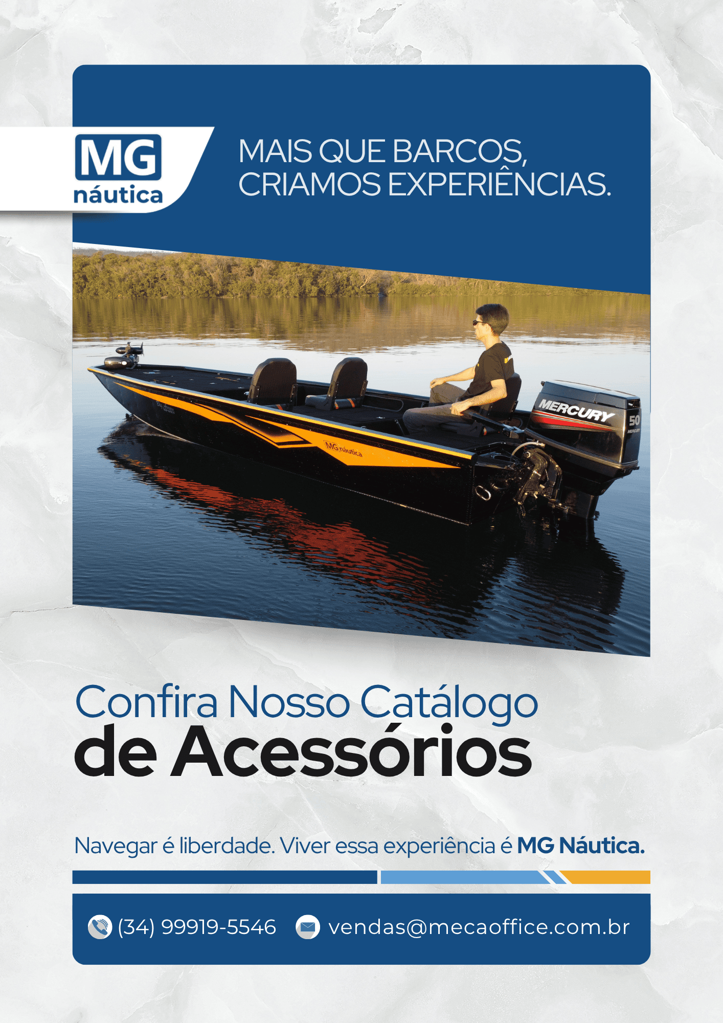 Catálogo de acessórios MG Náutica