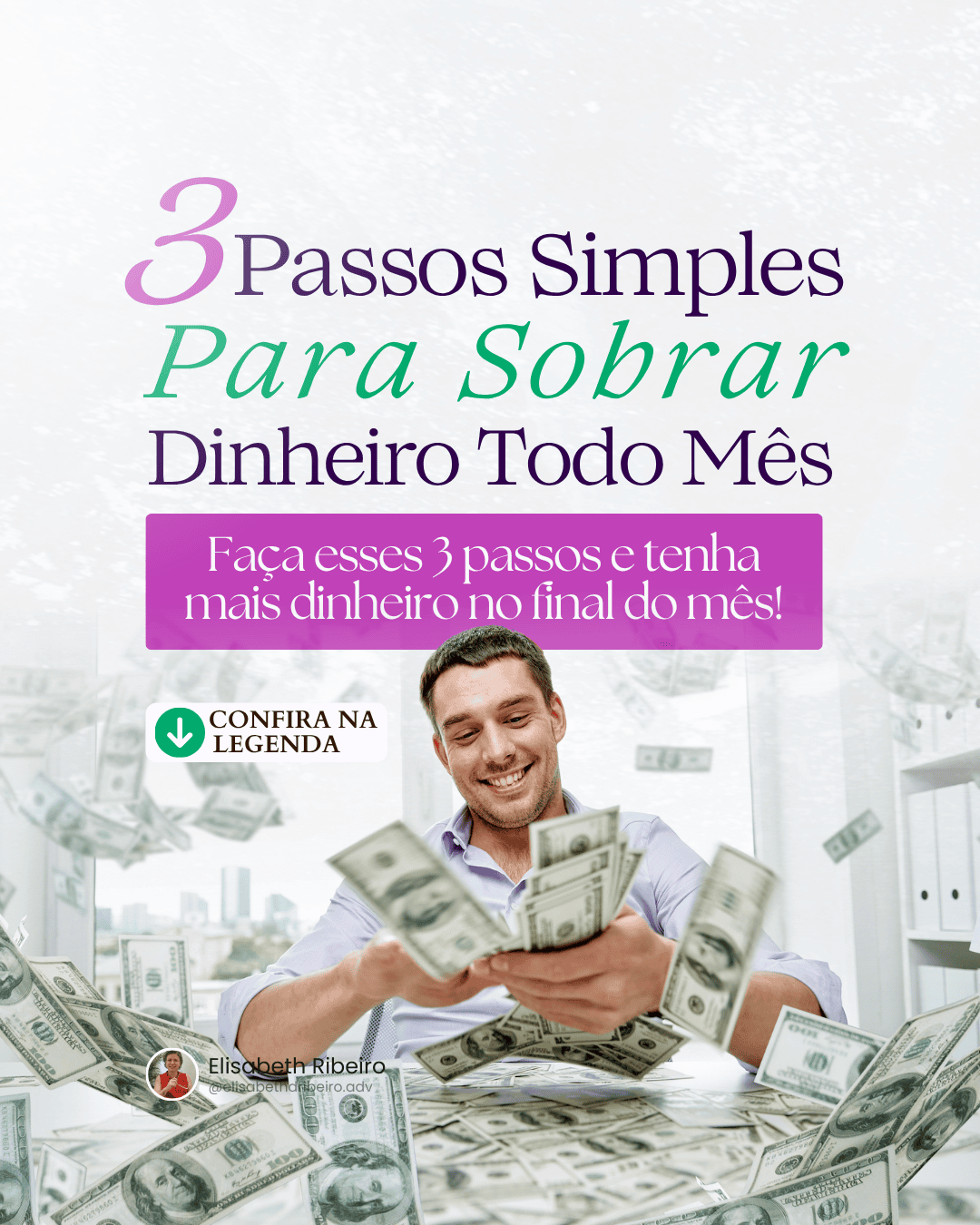 Post Elisabeth Ribeiro, educação financeira